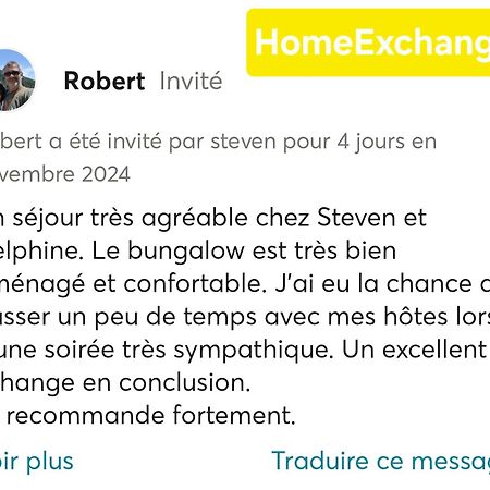 Lodge "Le Temps D'Un Reve" سانت فرانسوا المظهر الخارجي الصورة