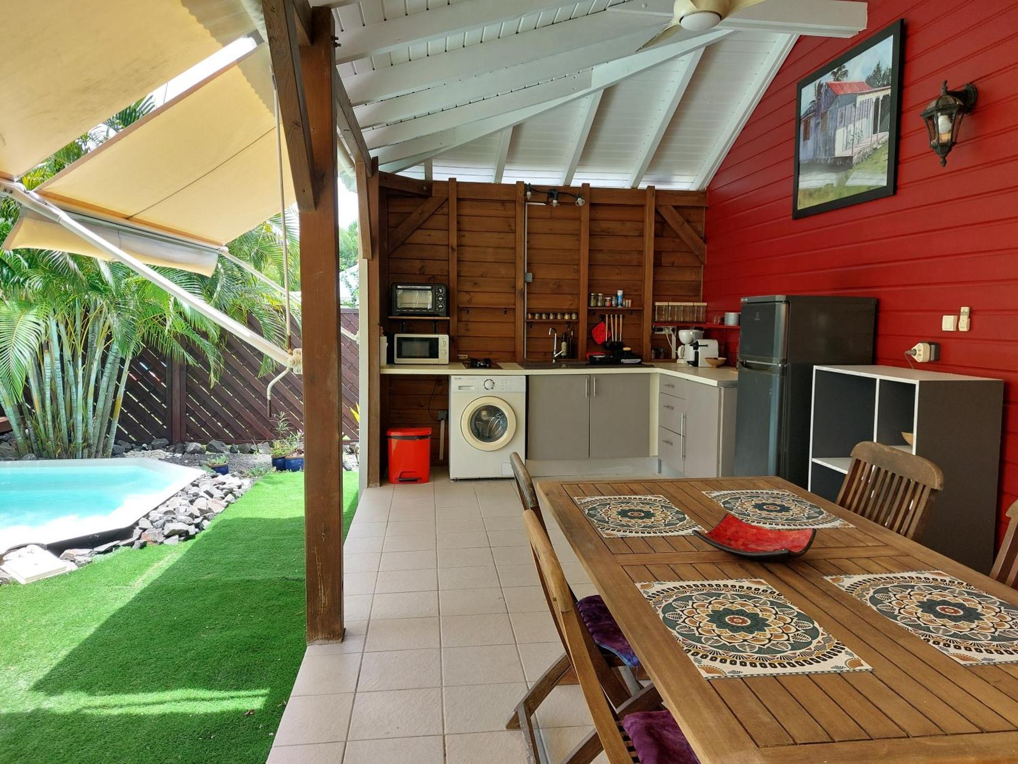 Lodge "Le Temps D'Un Reve" سانت فرانسوا المظهر الخارجي الصورة