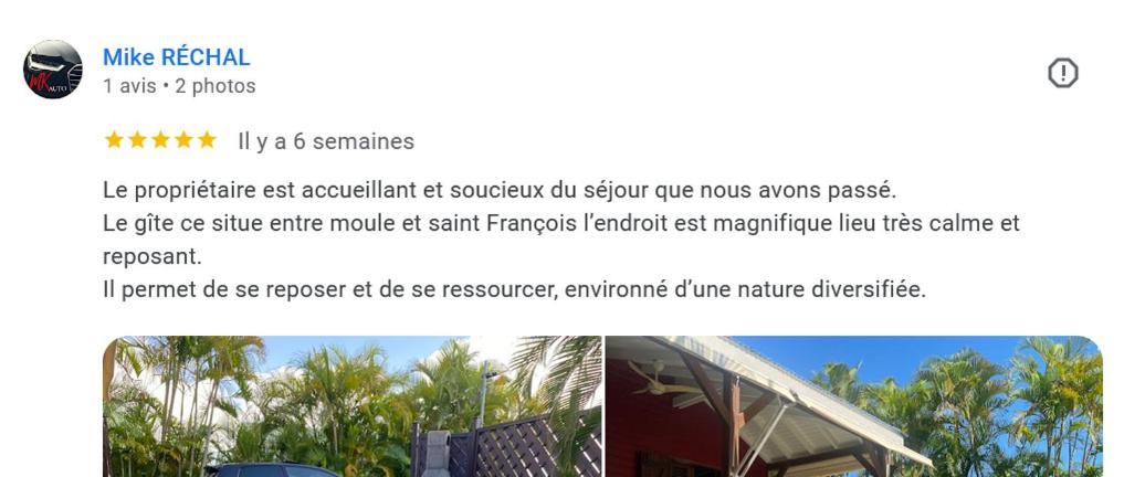 Lodge "Le Temps D'Un Reve" سانت فرانسوا المظهر الخارجي الصورة