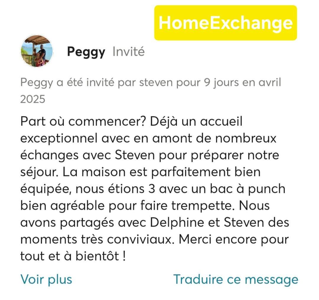 Lodge "Le Temps D'Un Reve" سانت فرانسوا المظهر الخارجي الصورة