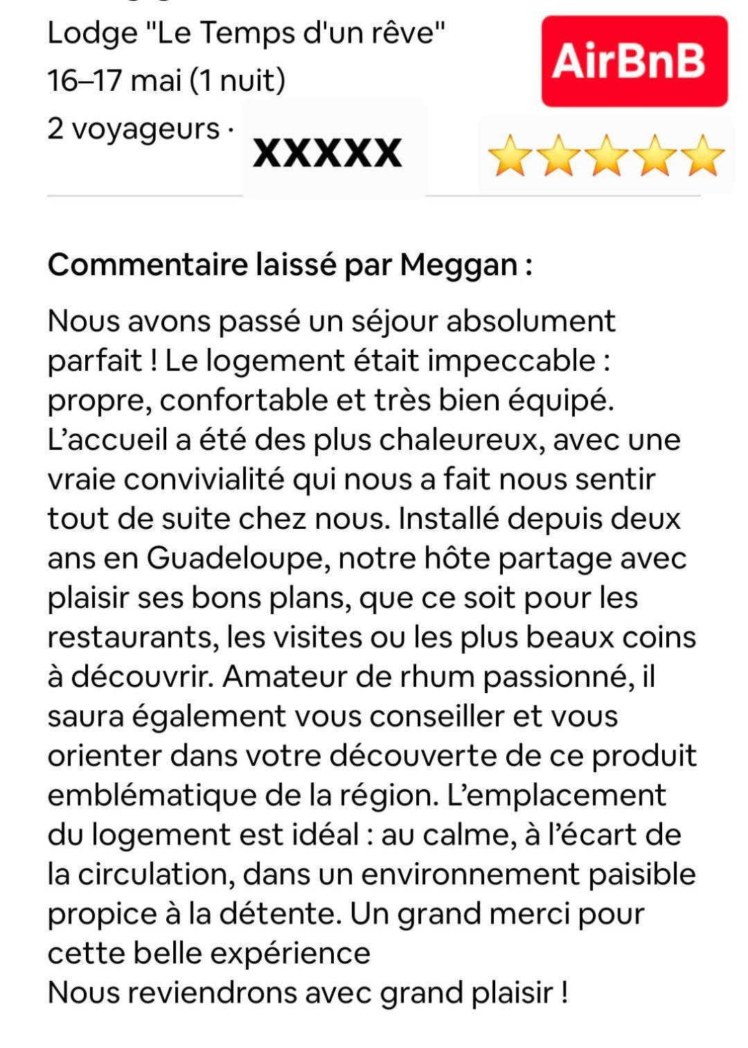 Lodge "Le Temps D'Un Reve" سانت فرانسوا المظهر الخارجي الصورة